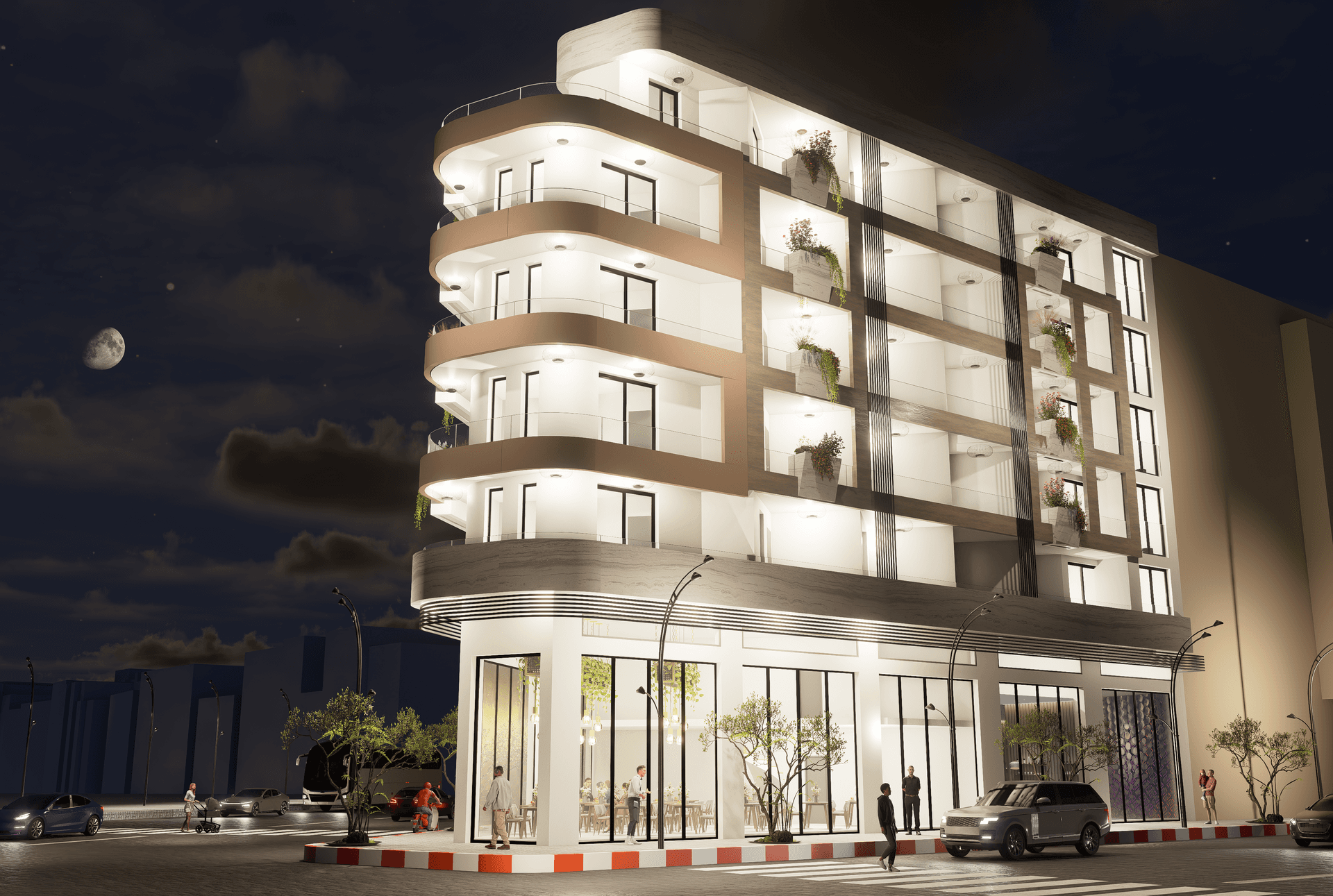 Façade du projet ZORA