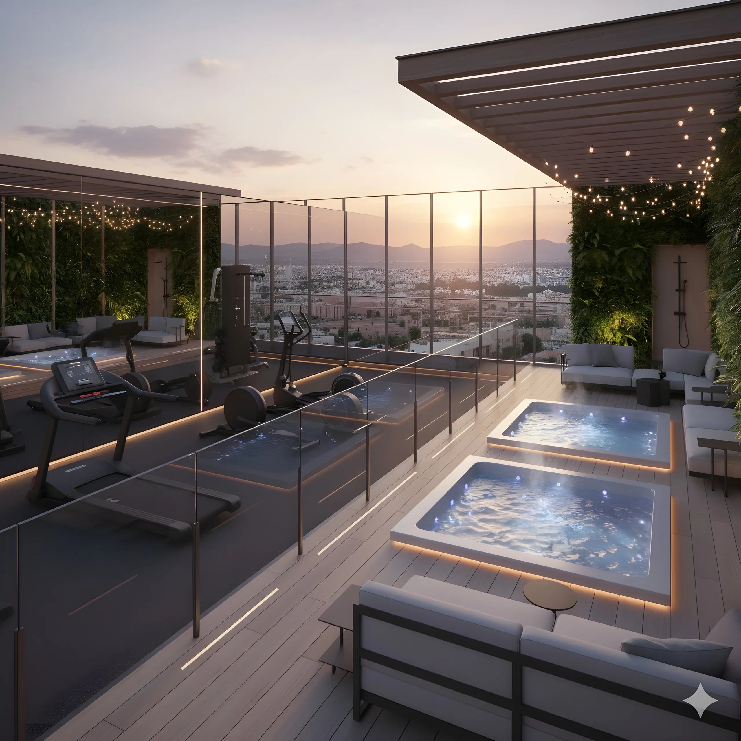 Zora, Rooftop et perspectives sur l'Atlas